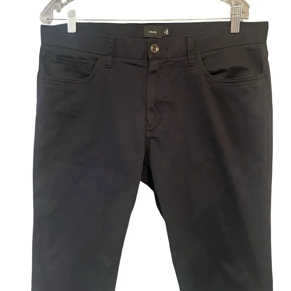 Vince Mens Trousers Pants Navy Blue Size 32